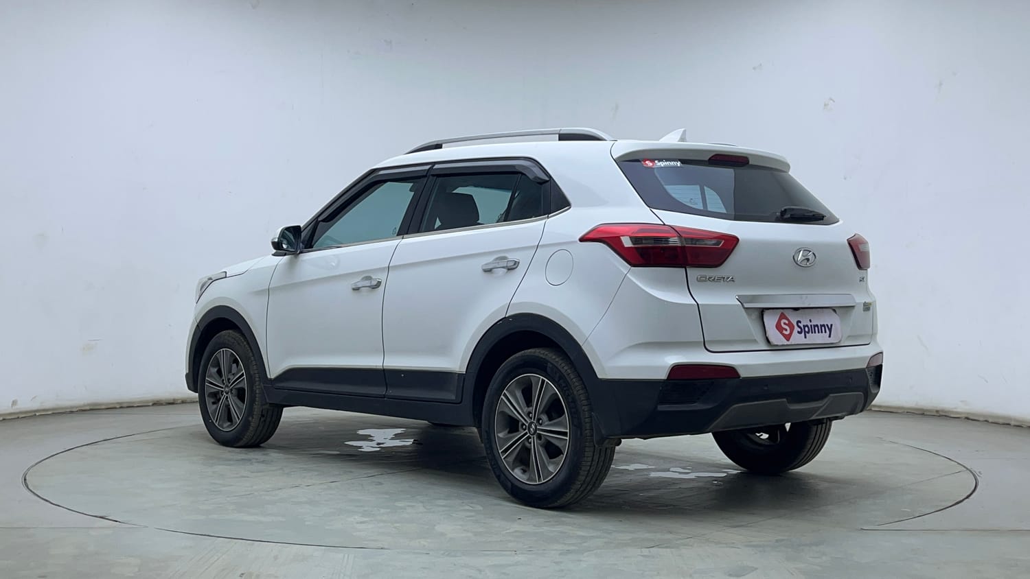 Used 2018 Hyundai Creta SX 1.6 CRDI (O) Diesel Manual exterior LEFT REAR CORNER VIEW