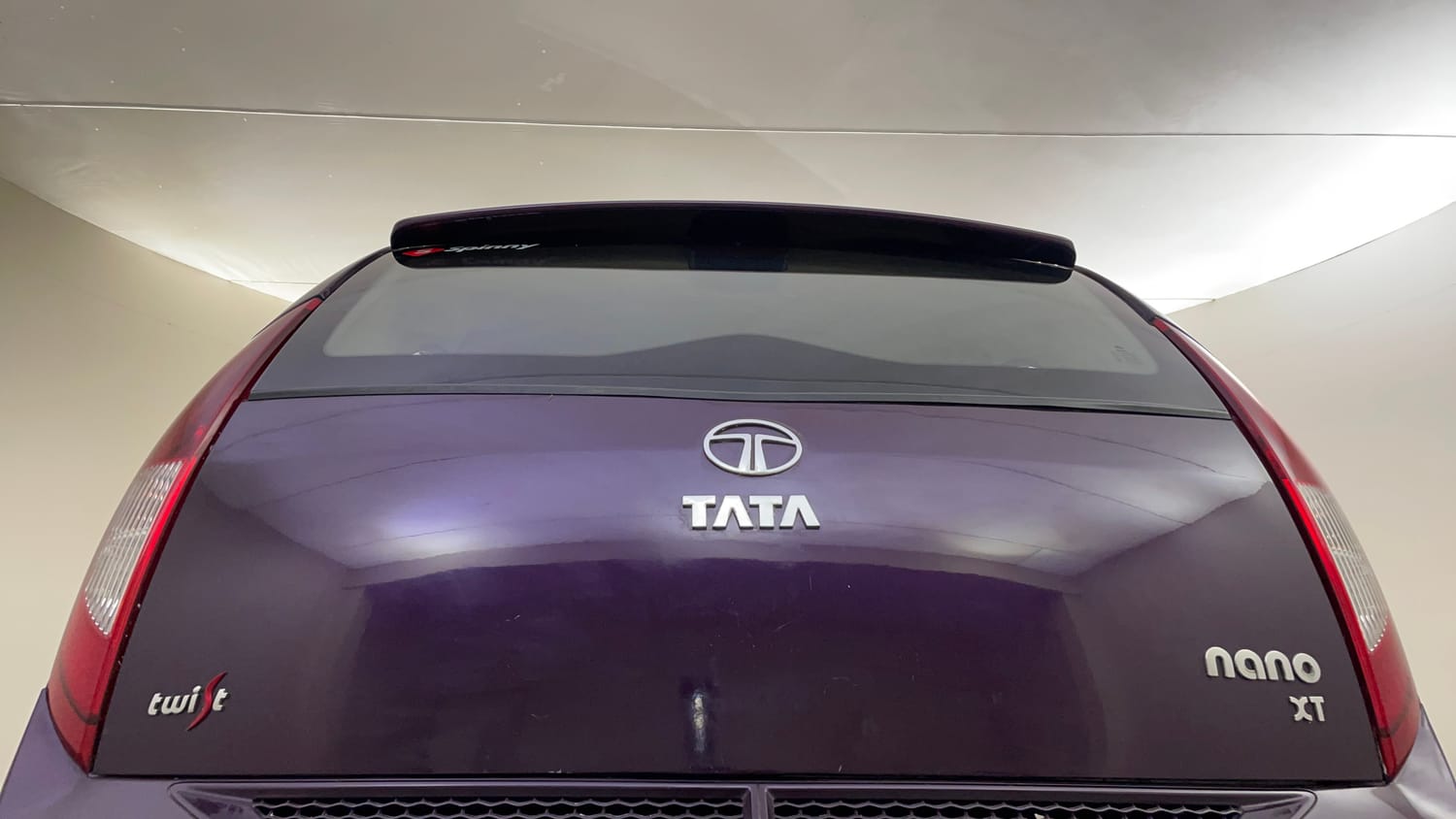 Used 2015 Tata Nano Twist XT Petrol Manual interior DICKY DOOR OPEN VIEW
