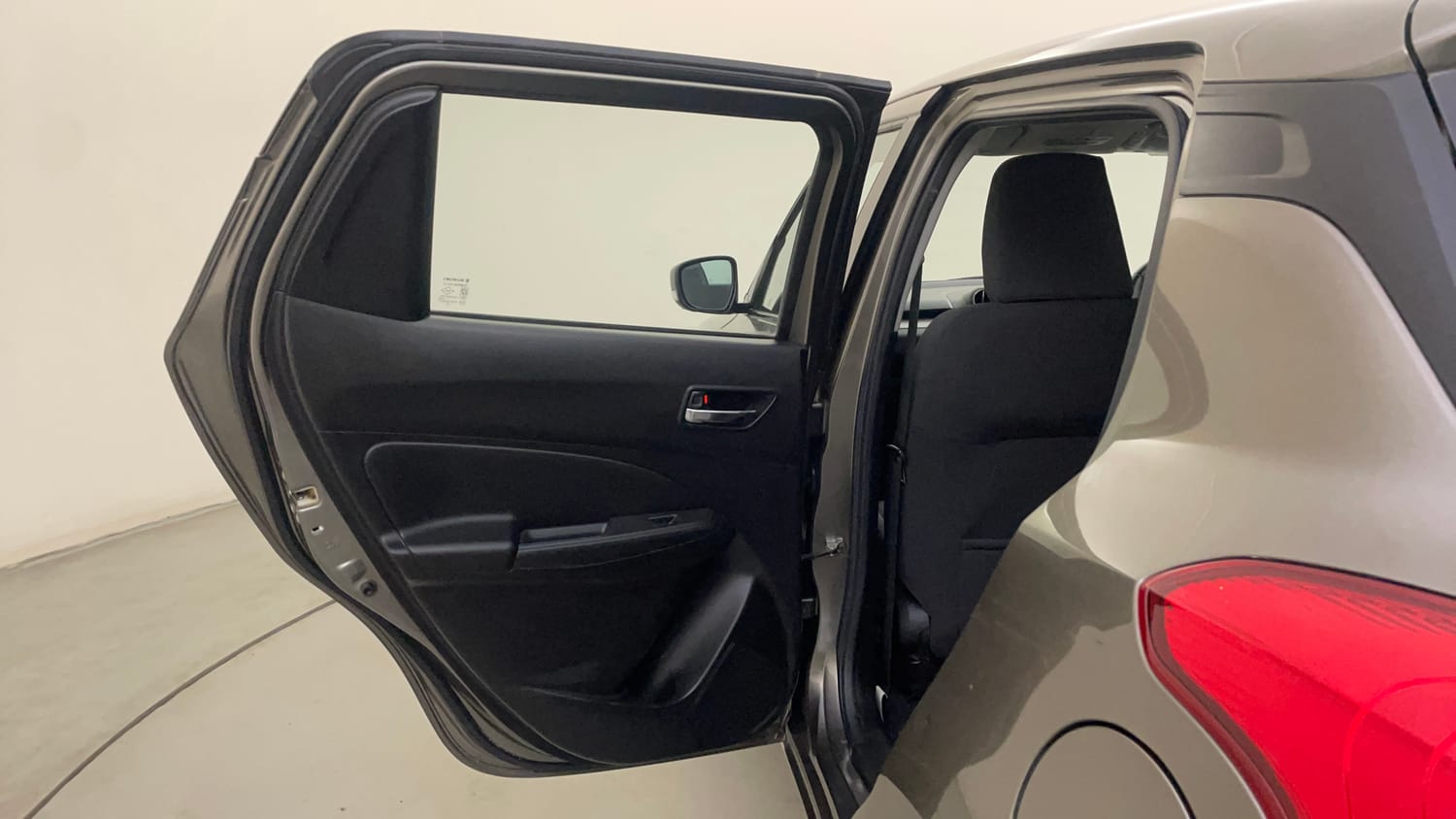 Used 2023 Maruti Suzuki Swift ZXi AMT Petrol Automatic interior LEFT REAR DOOR OPEN VIEW