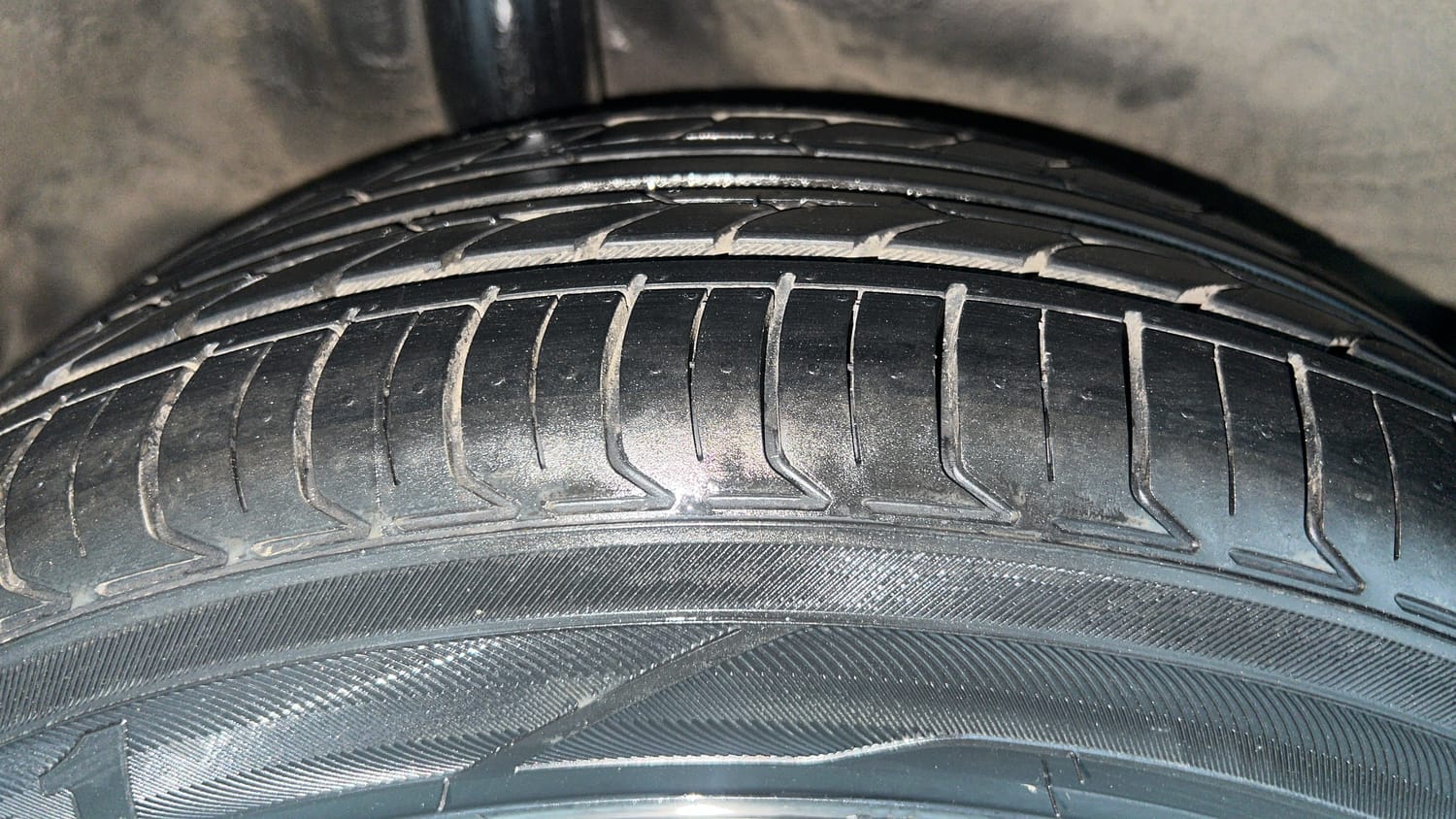 Used 2019 Honda WR-V S MT Petrol Petrol Manual tyres RIGHT REAR TYRE TREAD VIEW