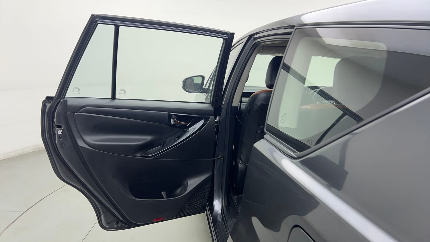 Used 2022 Toyota Innova Crysta GX 2.7 AT 7 STR Petrol Automatic interior LEFT REAR DOOR OPEN VIEW