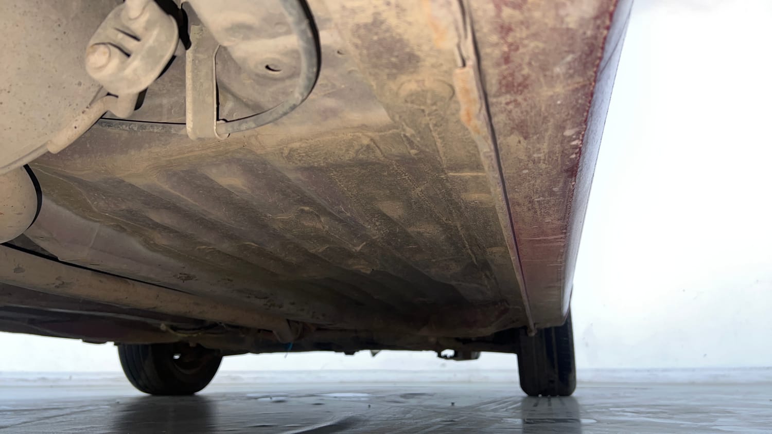 Used 2019 Honda Amaze 1.2 S MT Petrol Petrol Manual extra REAR RIGHT UNDERBODY VIEW