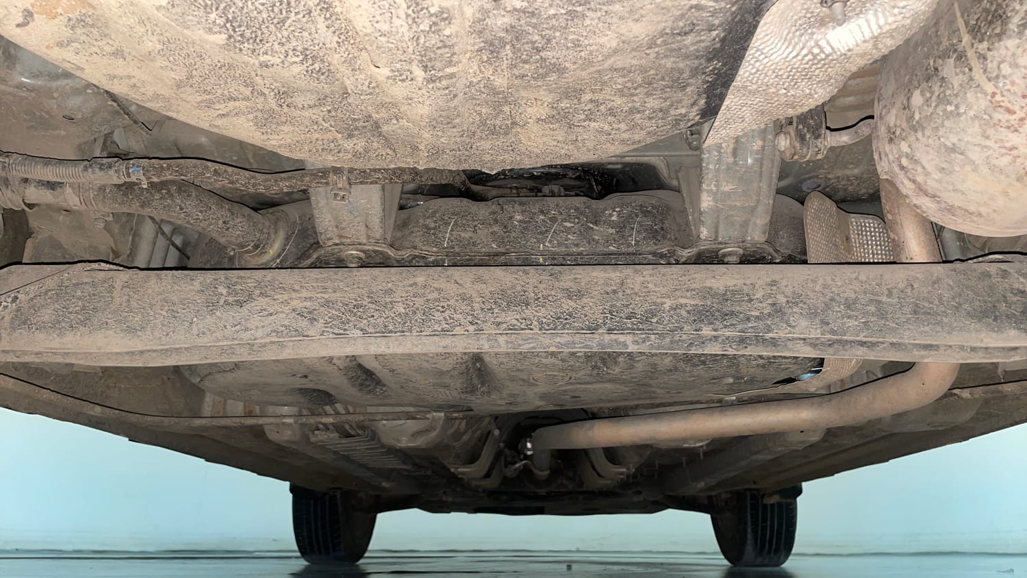 Used 2024 Hyundai Venue SX 1.2 Petrol Petrol Manual extra REAR UNDERBODY VIEW (TAKEN FROM REAR)