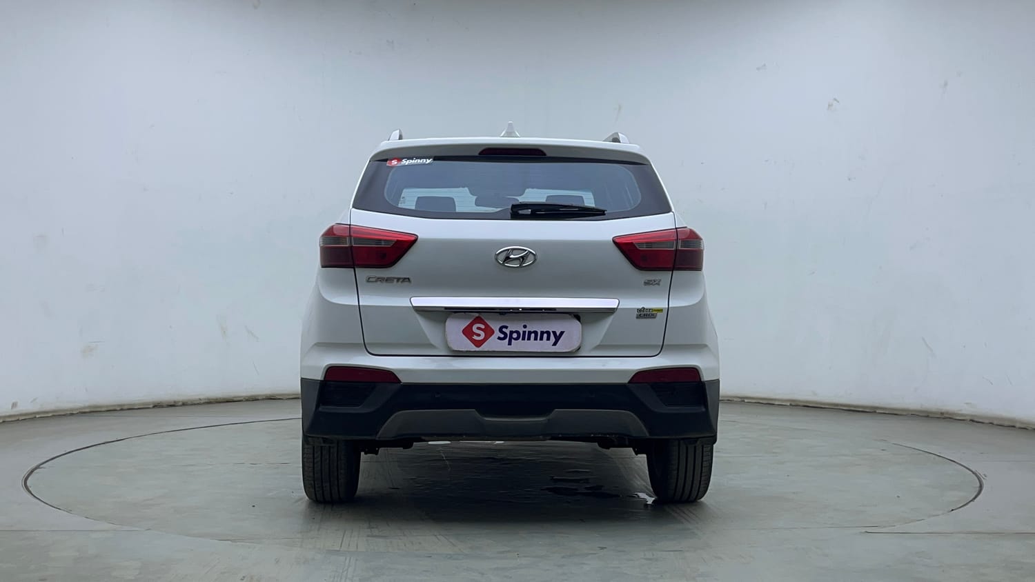 Used 2018 Hyundai Creta SX 1.6 CRDI (O) Diesel Manual exterior BACK VIEW