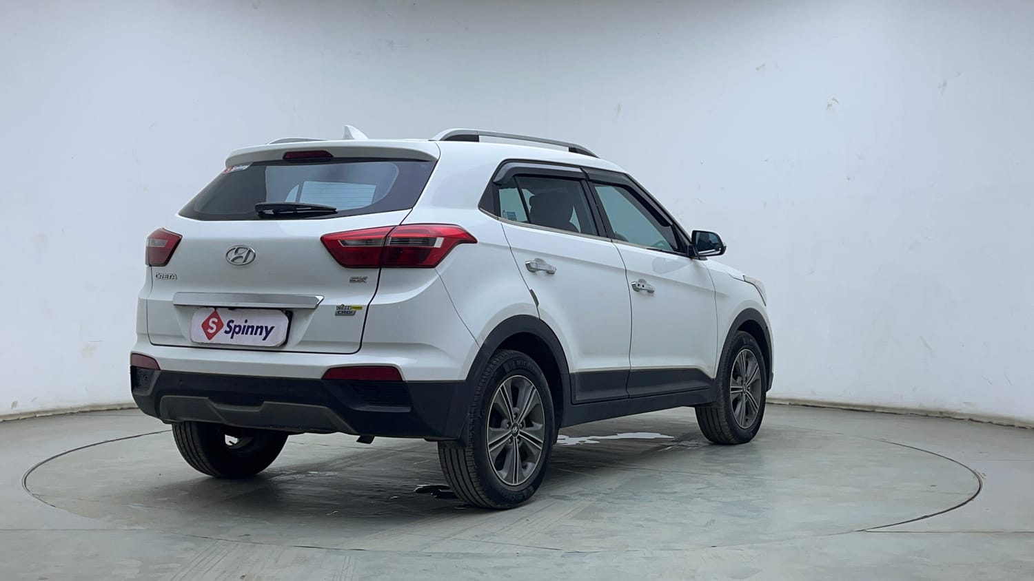 Used 2018 Hyundai Creta SX 1.6 CRDI (O) Diesel Manual exterior RIGHT REAR CORNER VIEW