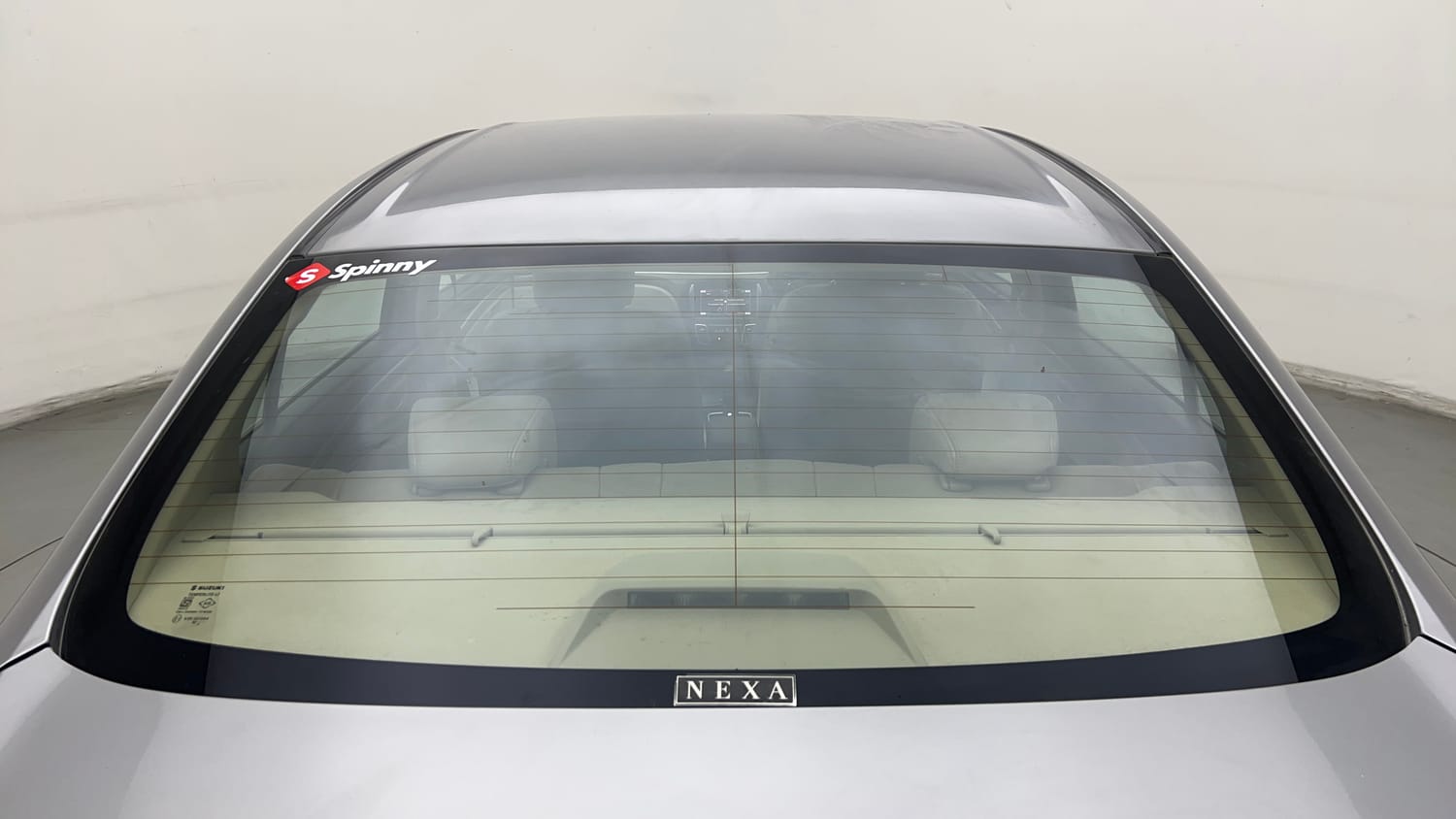 Used 2018 Maruti Suzuki Ciaz Alpha Hybrid 1.5 AT Petrol Automatic exterior BACK WINDSHIELD VIEW