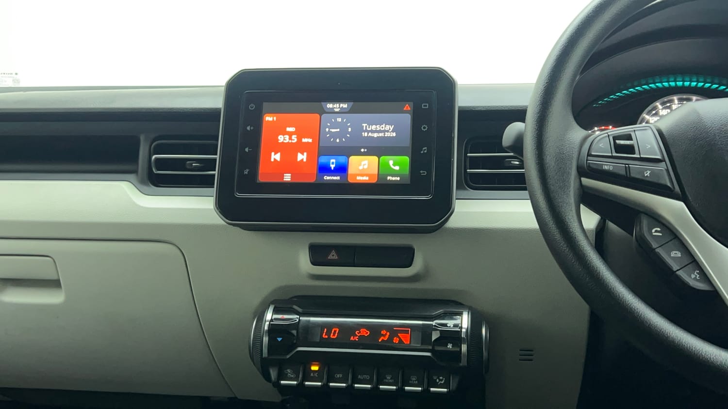Used 2025 Maruti Suzuki Ignis Alpha 1.2 AMT Petrol Automatic top_features Integrated (in-dash) music system