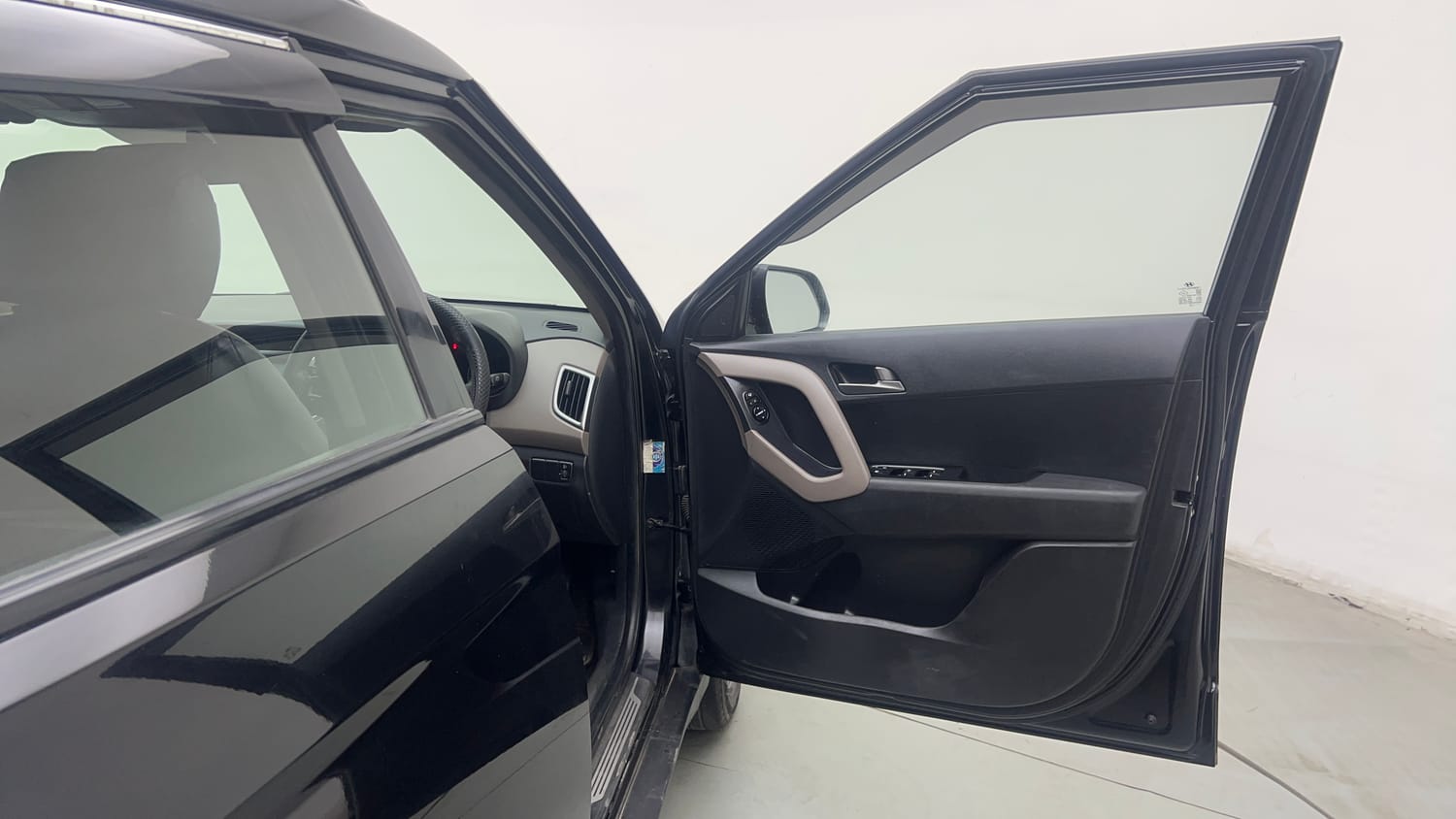 Used 2018 Hyundai Creta SX Plus 1.6 AT Petrol Petrol Automatic interior RIGHT FRONT DOOR OPEN VIEW