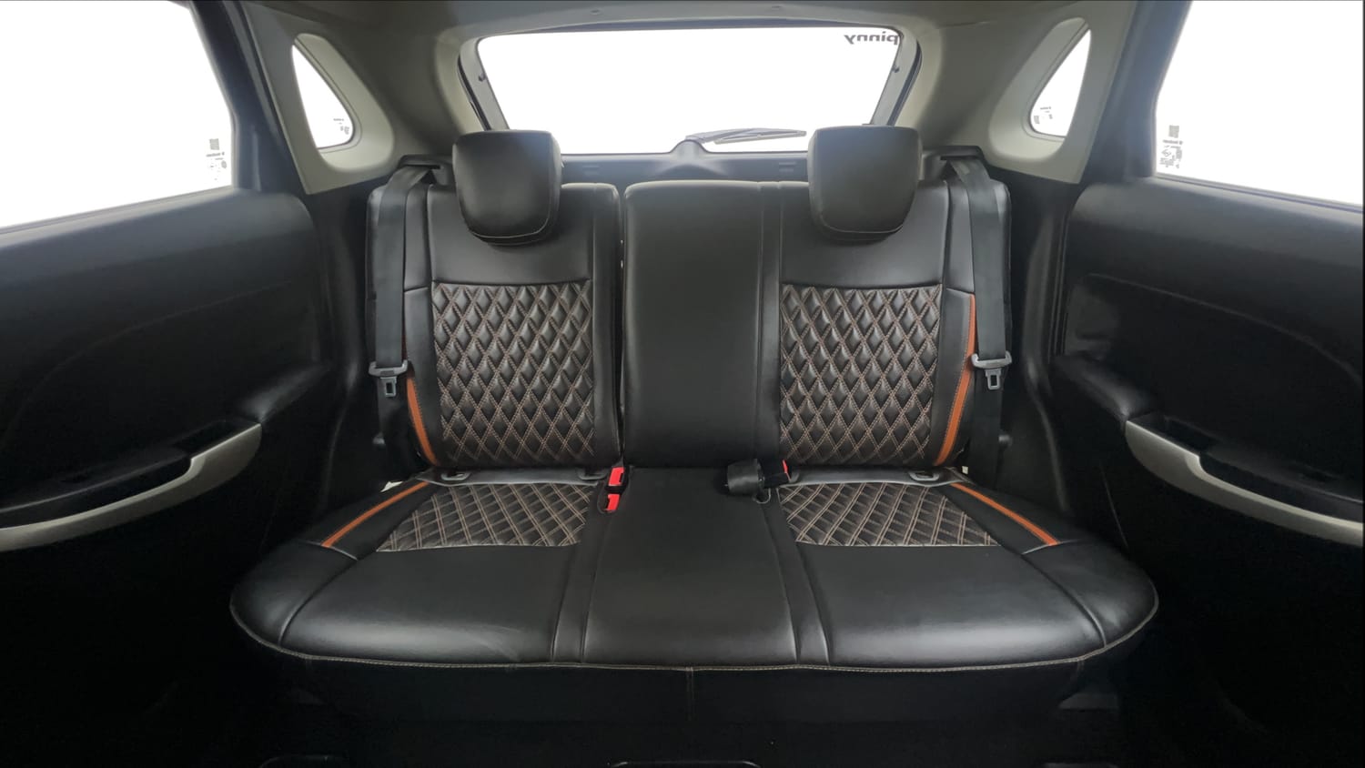Used 2017 Maruti Suzuki Baleno Delta 1.2 Petrol Manual interior REAR SEAT CONDITION VIEW