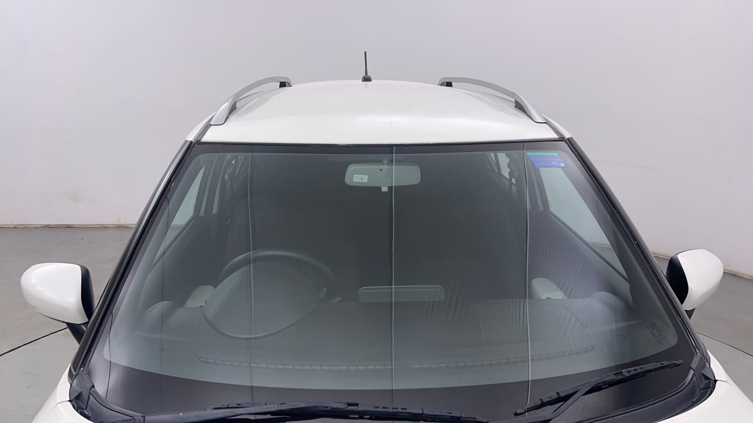 Used 2022 Maruti Suzuki Ignis Zeta 1.2 AMT Petrol Automatic exterior FRONT WINDSHIELD VIEW