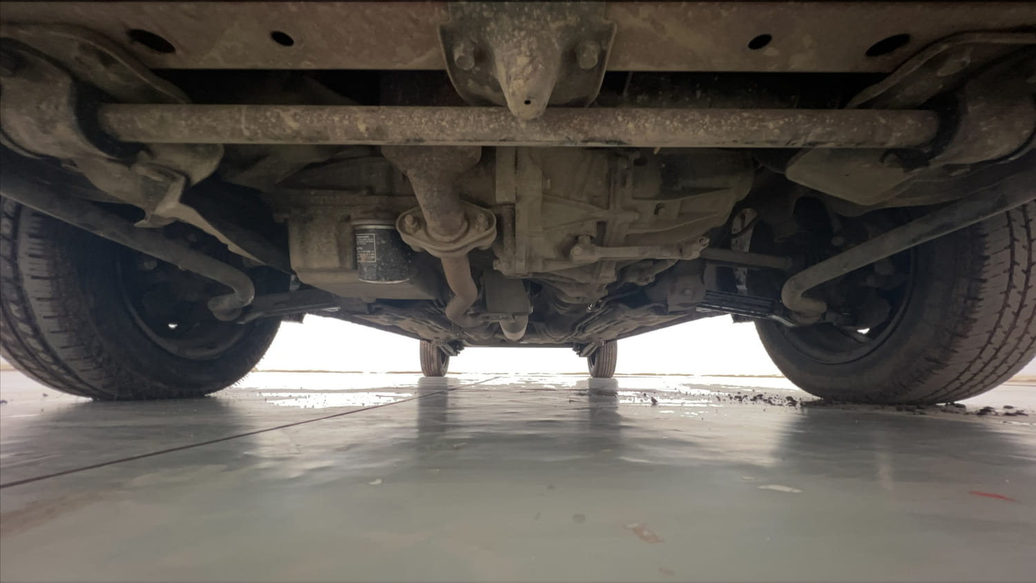 Used 2017 Maruti Suzuki Alto K10 VXi Petrol Manual extra FRONT LEFT UNDERBODY VIEW