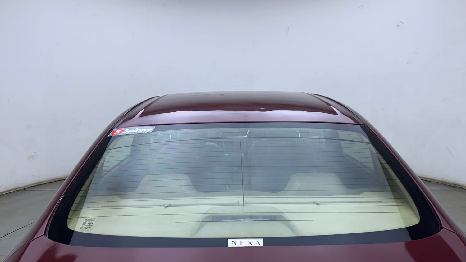 Used 2017 Maruti Suzuki Ciaz Alpha 1.4 AT Petrol Automatic exterior BACK WINDSHIELD VIEW