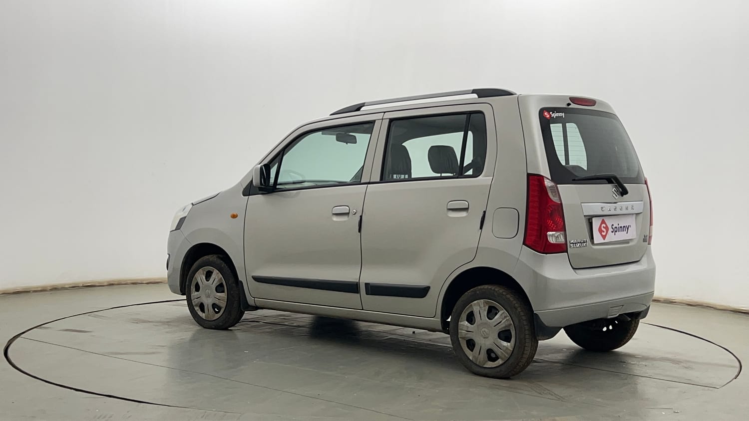 Used 2018 Maruti Suzuki Wagon R 1.0 VXI AMT (O) Petrol Automatic exterior LEFT REAR CORNER VIEW