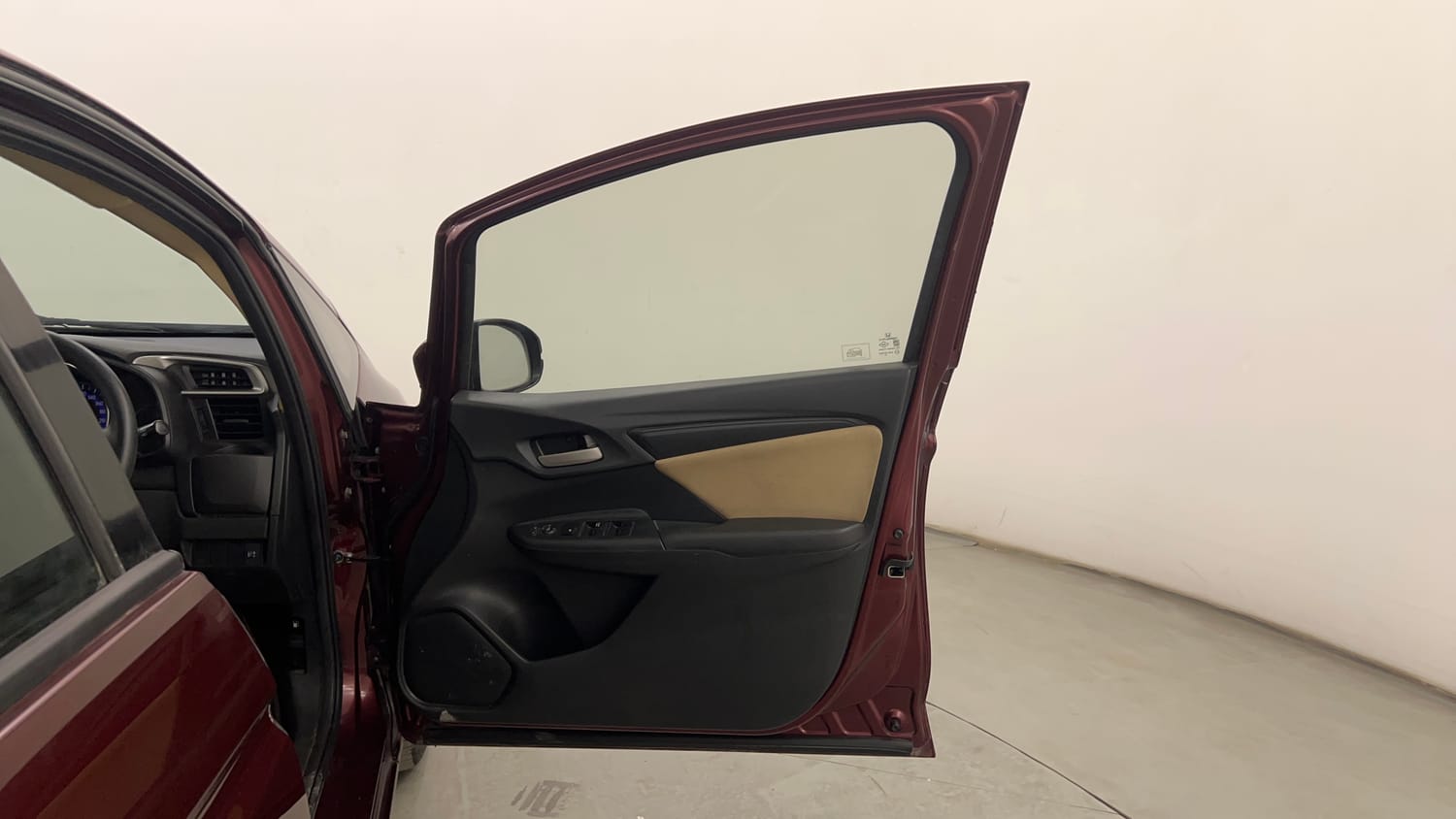 Used 2015 Honda Jazz SV Petrol Petrol Manual interior RIGHT FRONT DOOR OPEN VIEW
