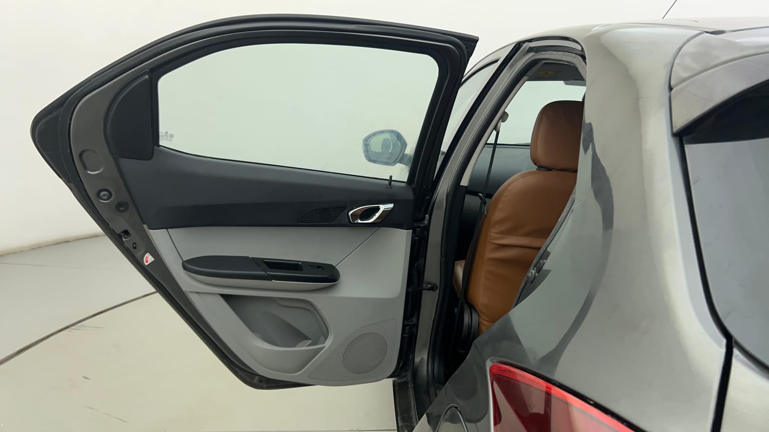 Used 2020 Tata Tiago Revotron XZ Plus Petrol Manual interior LEFT REAR DOOR OPEN VIEW