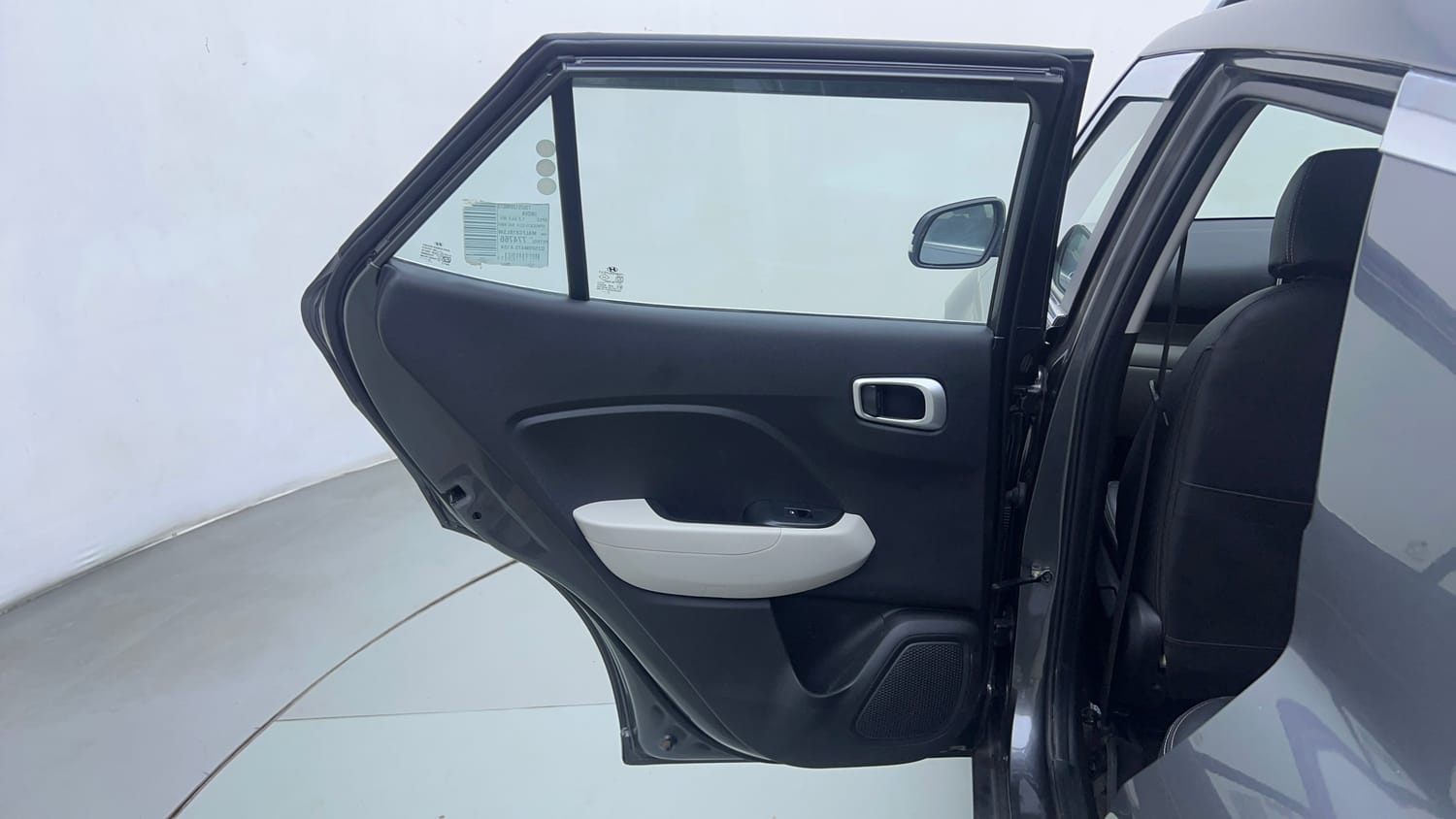 Used 2025 Hyundai Venue S (O) 1.2 Petrol Petrol Manual interior LEFT REAR DOOR OPEN VIEW