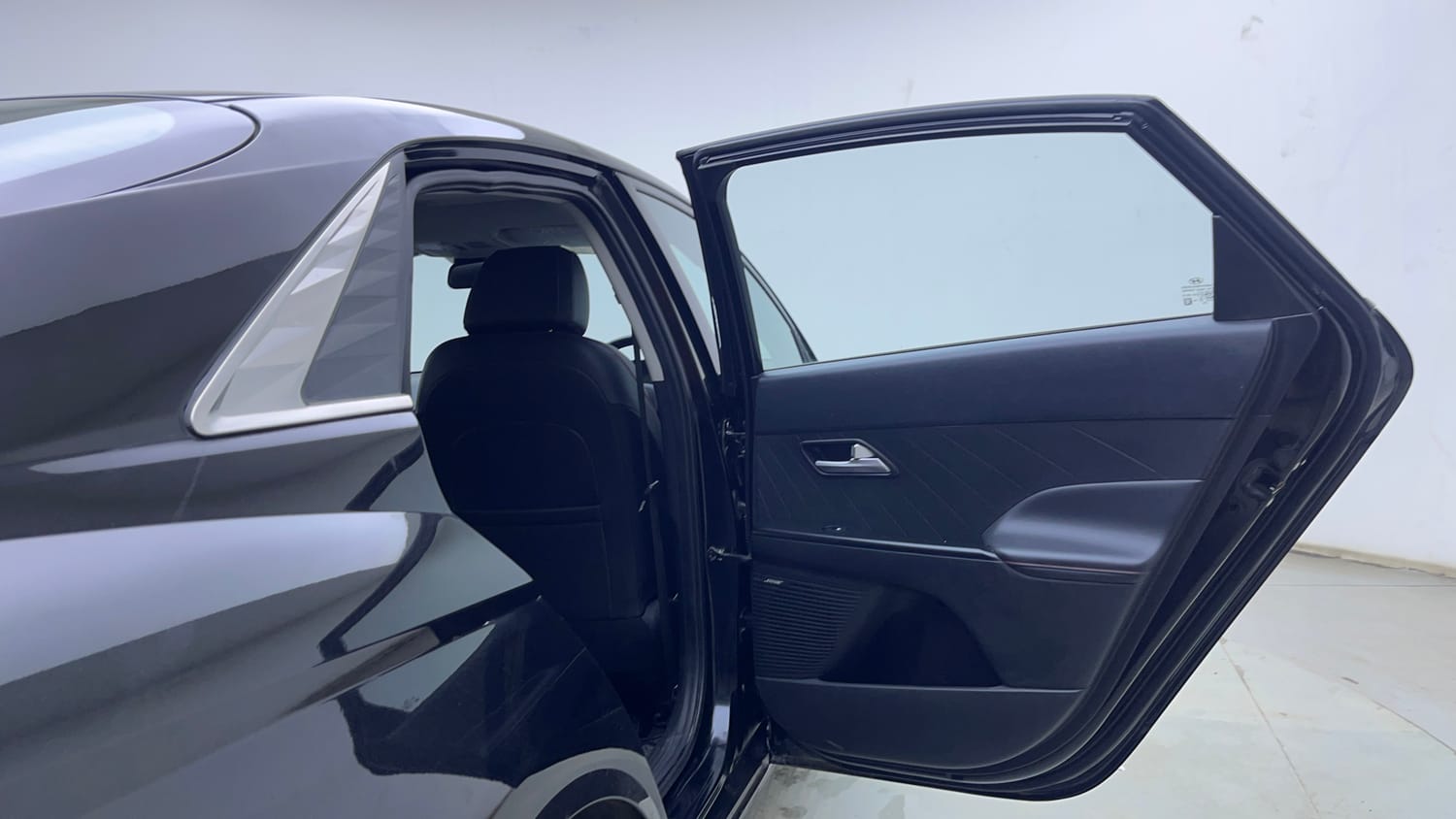 Used 2024 Hyundai Verna SX (O) 1.5 Turbo Petrol DCT Petrol Automatic interior RIGHT REAR DOOR OPEN VIEW