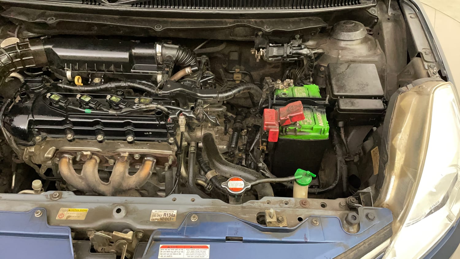 Used 2018 Maruti Suzuki Baleno Zeta 1.2 AT Petrol Automatic engine ENGINE LEFT SIDE VIEW