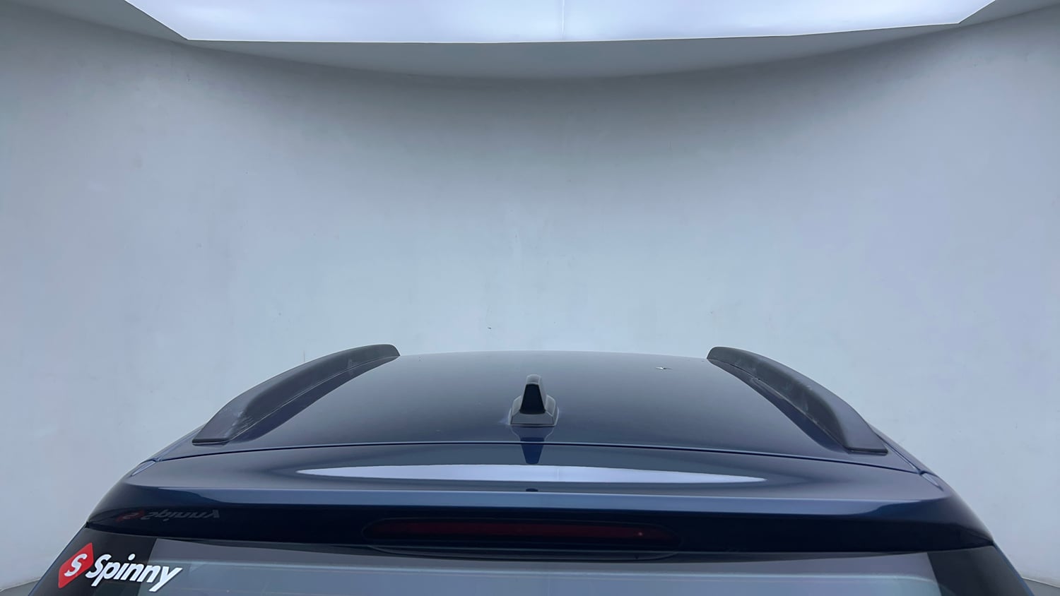 Used 2025 Skoda Kylaq Signature Plus 1.0 TSI MT (Lava Blue) Petrol Manual exterior EXTERIOR ROOF VIEW
