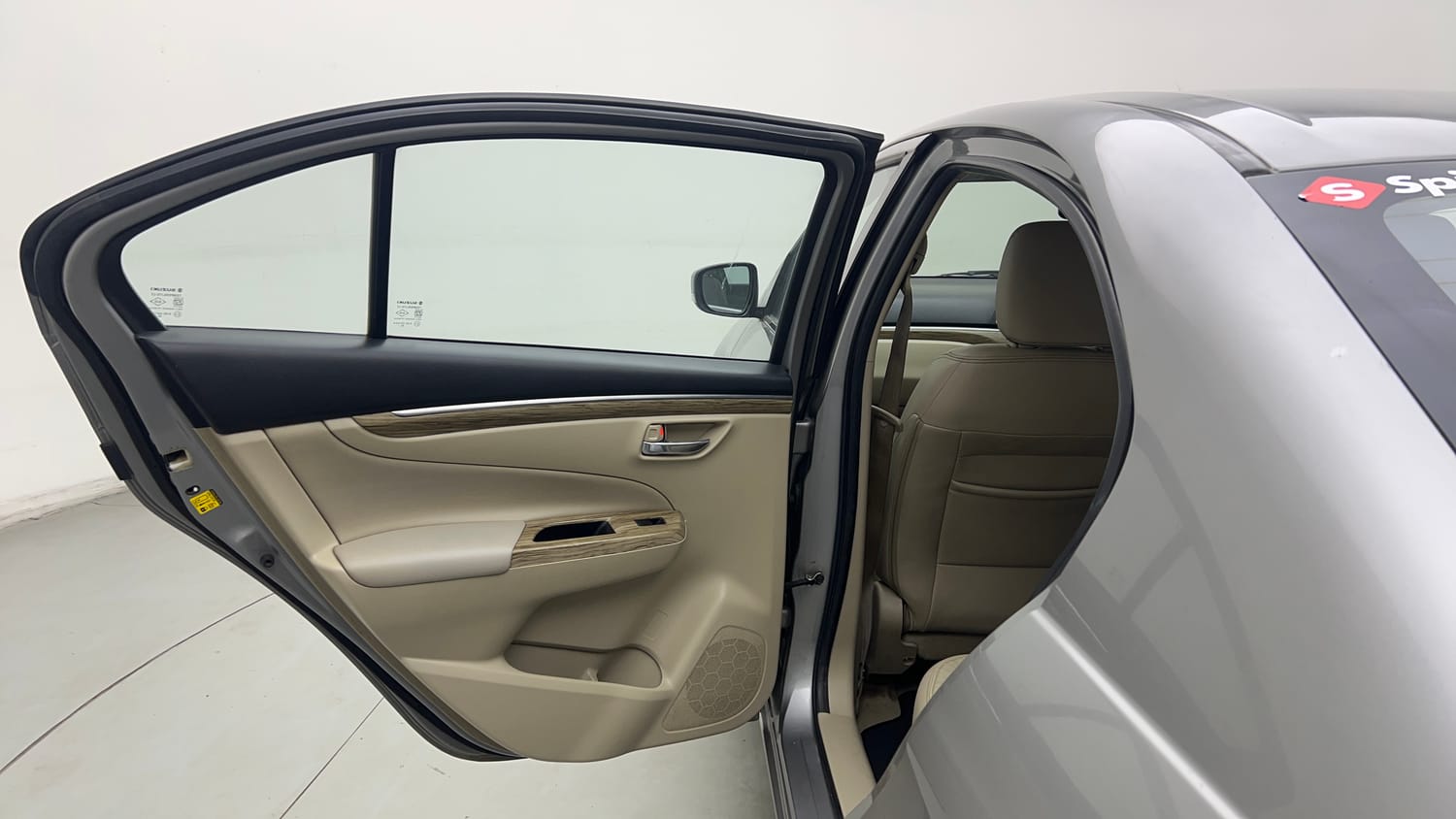 Used 2018 Maruti Suzuki Ciaz Alpha Hybrid 1.5 AT Petrol Automatic interior LEFT REAR DOOR OPEN VIEW