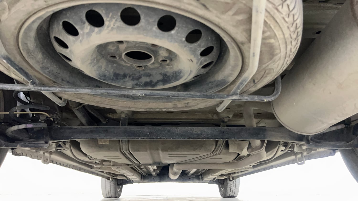 Used 2018 Maruti Suzuki Ertiga ZXI+ Petrol Manual extra REAR UNDERBODY VIEW (TAKEN FROM REAR)