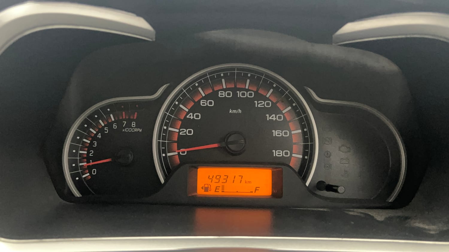 Used 2017 Maruti Suzuki Alto K10 VXi Petrol Manual interior CLUSTERMETER VIEW