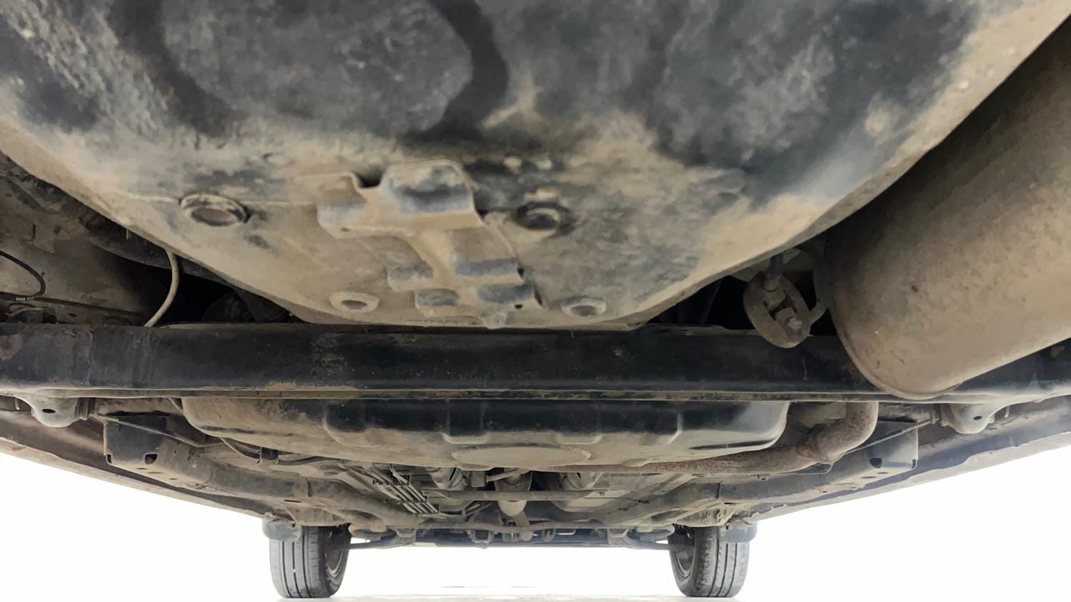 Used 2020 Tata Tiago Revotron XZ Plus Cng (outside fitted) Cng Manual extra REAR UNDERBODY VIEW (TAKEN FROM REAR)