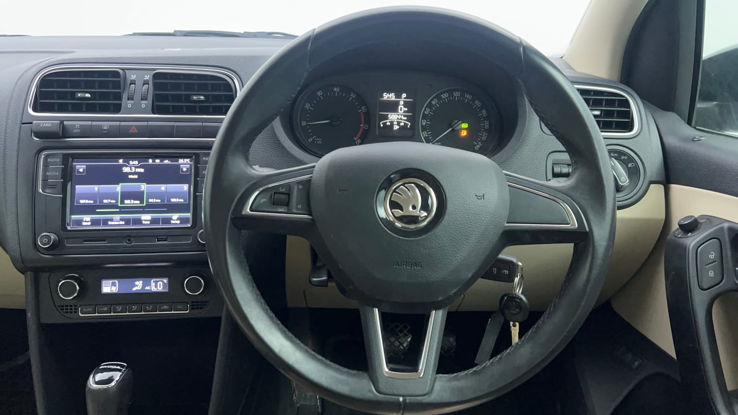 Used 2020 Skoda Rapid Style AT Petrol Automatic interior STEERING VIEW