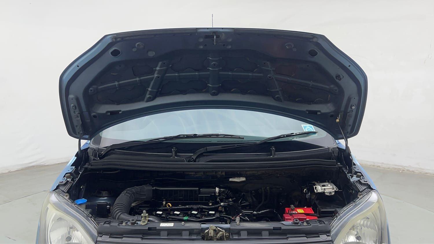 Used 2019 Maruti Suzuki Wagon R ZXi 1.2 AMT Petrol Automatic engine ENGINE & BONNET OPEN FRONT VIEW