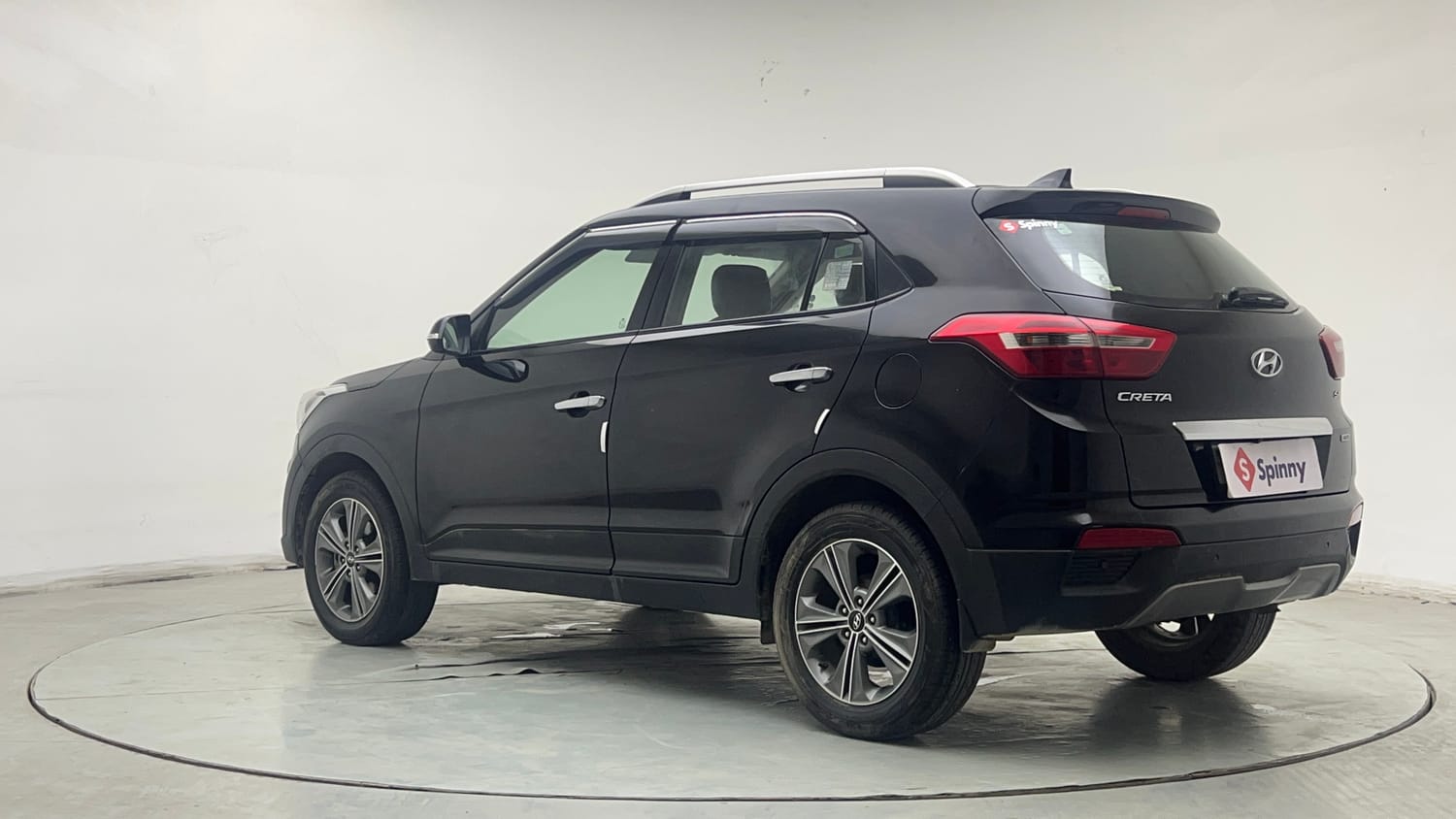Used 2018 Hyundai Creta SX Plus 1.6 AT Petrol Petrol Automatic exterior LEFT REAR CORNER VIEW