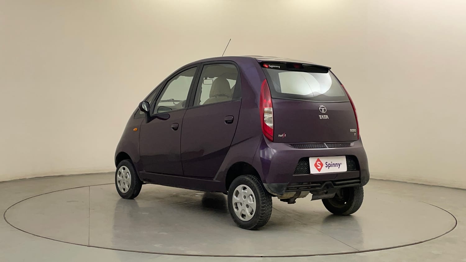 Used 2015 Tata Nano Twist XT Petrol Manual exterior LEFT REAR CORNER VIEW