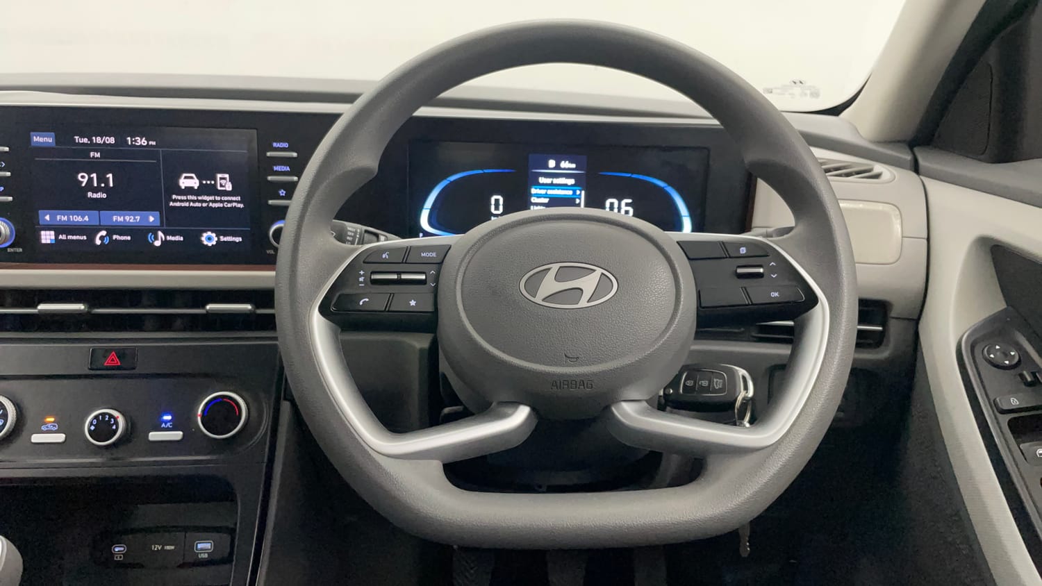 Used 2024 Hyundai Creta 1.5 MPi Petrol MT EX Petrol Manual interior STEERING VIEW