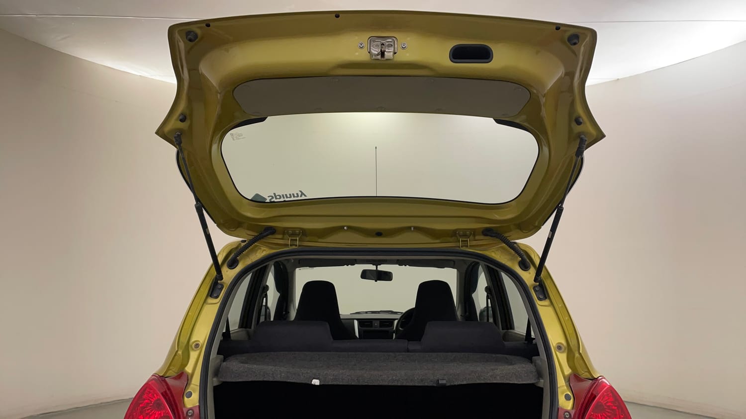 Used 2014 Maruti Suzuki Celerio VXi AMT Petrol Automatic interior DICKY DOOR OPEN VIEW