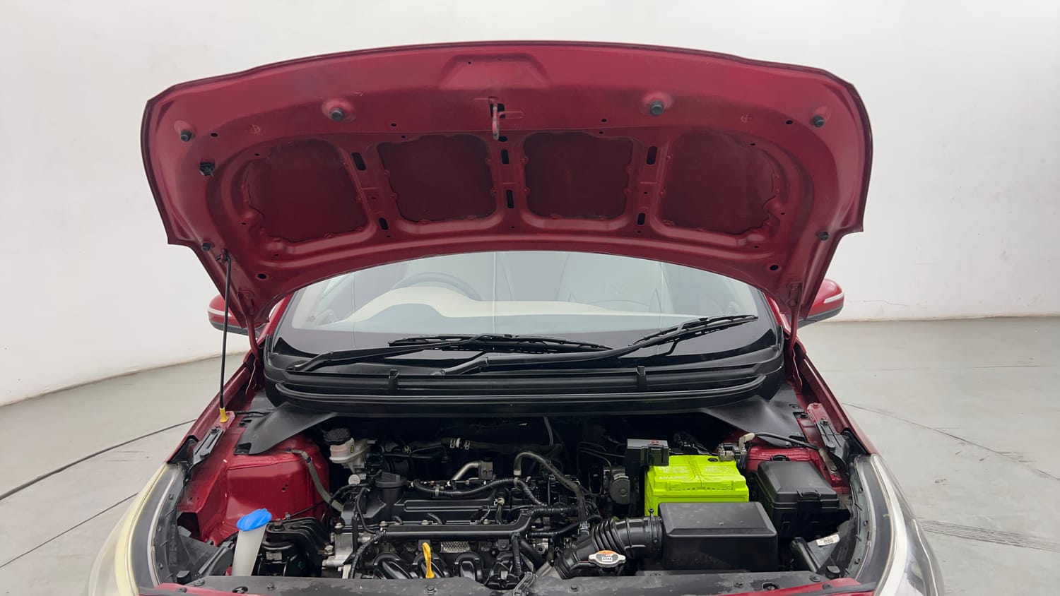 Used 2018 Hyundai Elite i20 Sportz 1.2 Petrol Manual engine ENGINE & BONNET OPEN FRONT VIEW