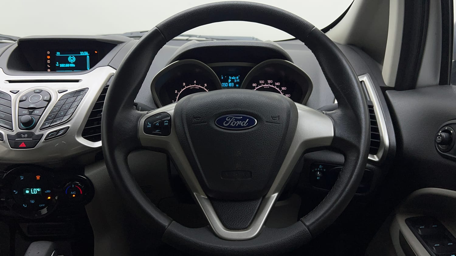 Used 2016 Ford EcoSport Titanium 1.5L Ti-VCT AT Petrol Automatic interior STEERING VIEW