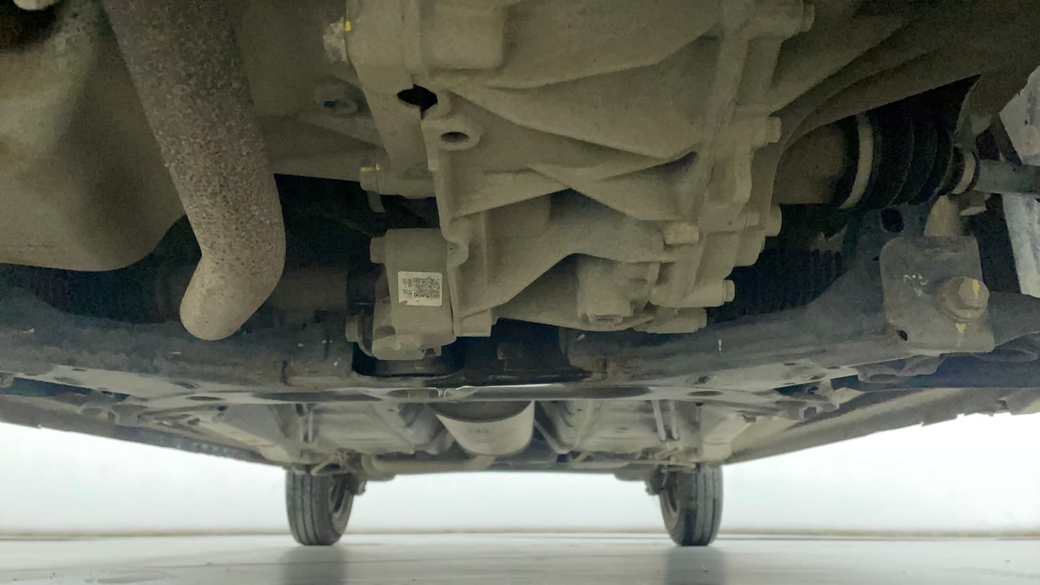 Used 2024 Maruti Suzuki Alto K10 VXi Plus (O) AGS Petrol Automatic extra FRONT LEFT UNDERBODY VIEW