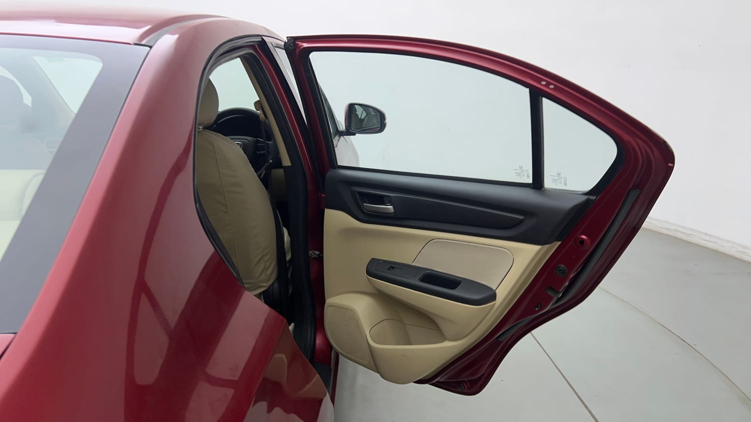 Used 2019 Honda Amaze 1.2 S MT Petrol Petrol Manual interior RIGHT REAR DOOR OPEN VIEW