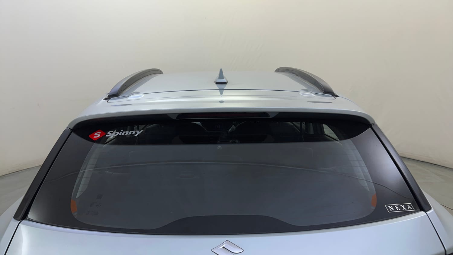 Used 2024 Maruti Suzuki Fronx Delta Plus (O) 1.2L MT Petrol Manual exterior BACK WINDSHIELD VIEW