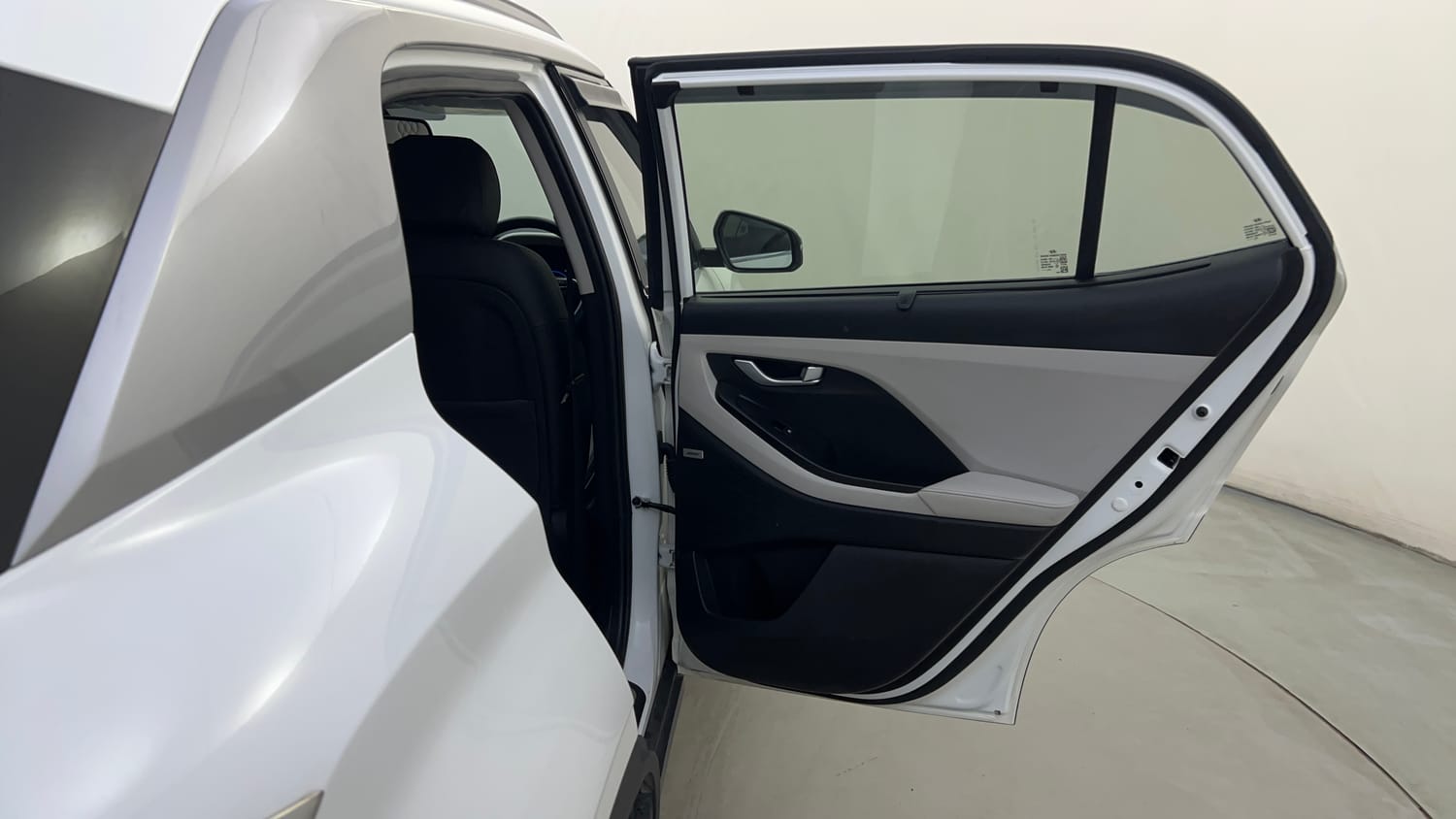 Used 2023 Hyundai Creta SX (O) 1.5 Petrol IVT Petrol Automatic interior RIGHT REAR DOOR OPEN VIEW
