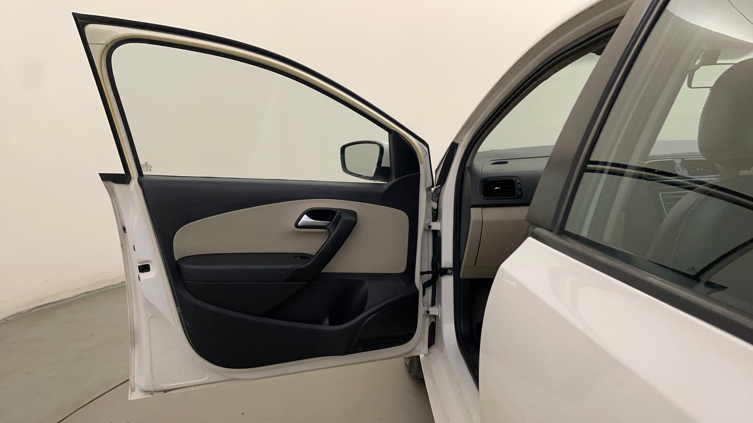 Used 2014 Volkswagen Polo Comfortline 1.2L (D) Diesel Manual interior LEFT FRONT DOOR OPEN VIEW