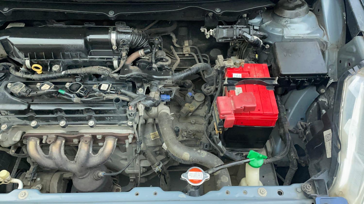 Used 2018 Maruti Suzuki Baleno Delta 1.2 Petrol Manual engine ENGINE LEFT SIDE VIEW