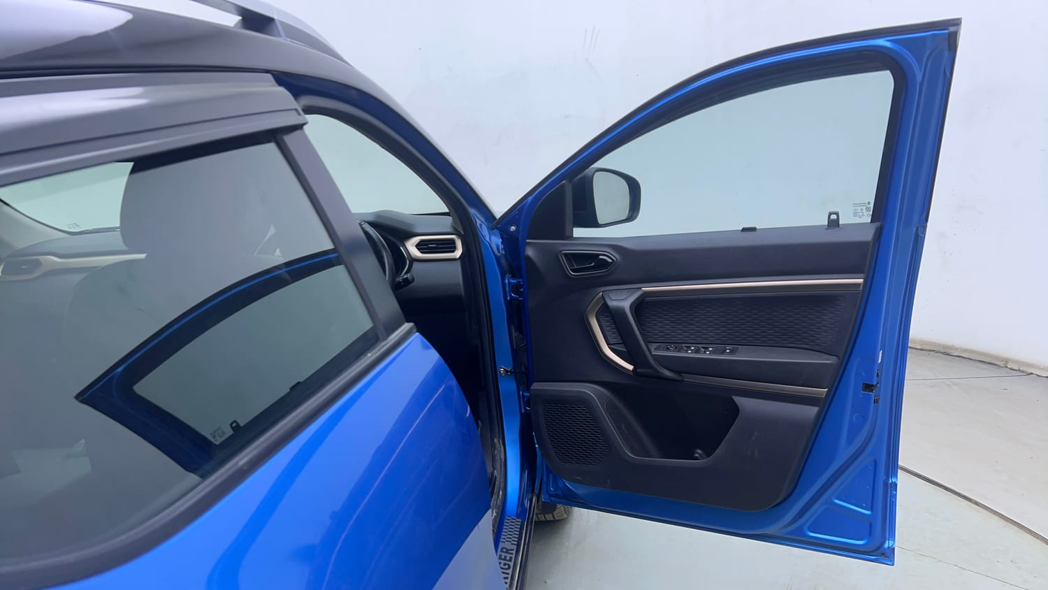Used 2021 Renault Kiger RXT AMT Dual Tone Petrol Automatic interior RIGHT FRONT DOOR OPEN VIEW