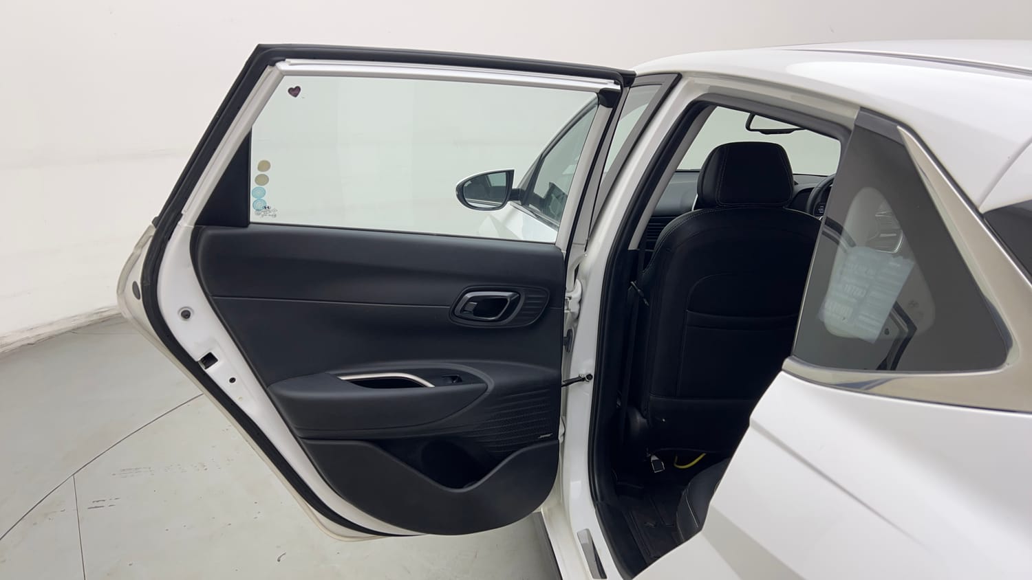 Used 2023 Hyundai i20 Asta (O) 1.2 IVT Petrol Automatic interior LEFT REAR DOOR OPEN VIEW
