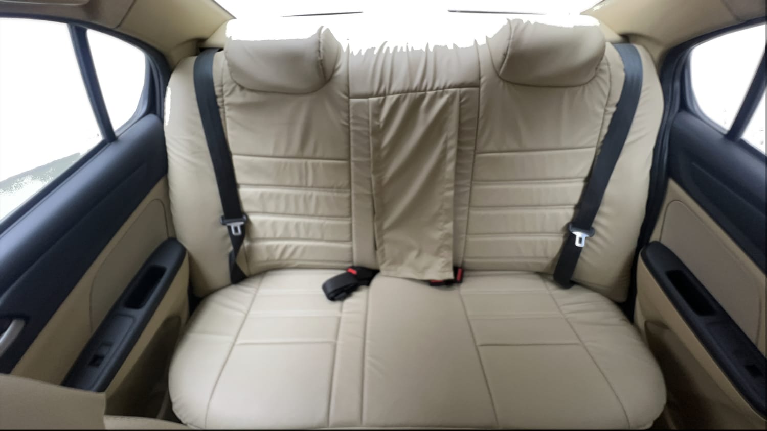 Used 2019 Honda Amaze 1.2 S MT Petrol Petrol Manual interior REAR SEAT CONDITION VIEW