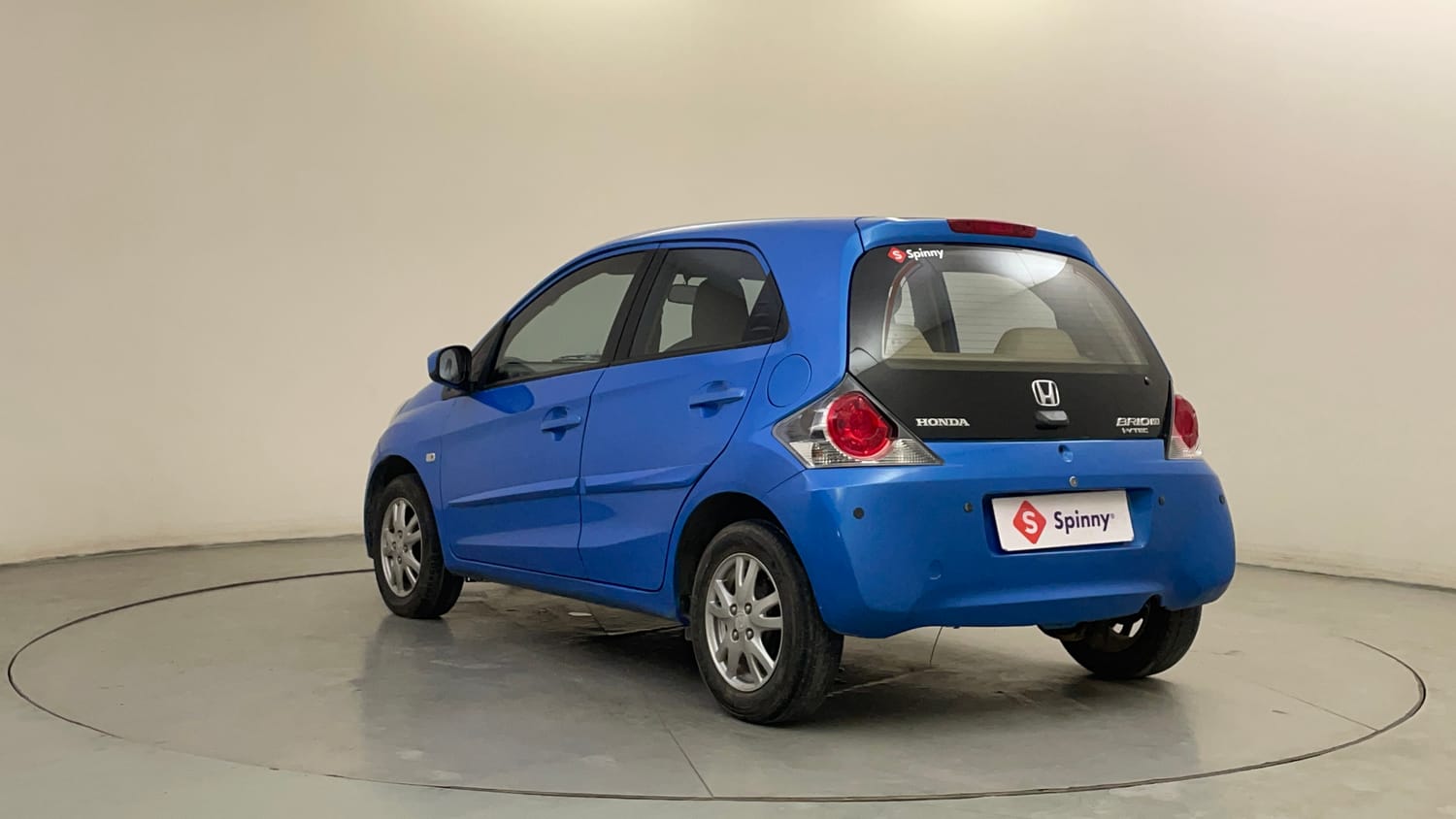 Used 2013 Honda Brio VX MT Petrol Manual exterior LEFT REAR CORNER VIEW