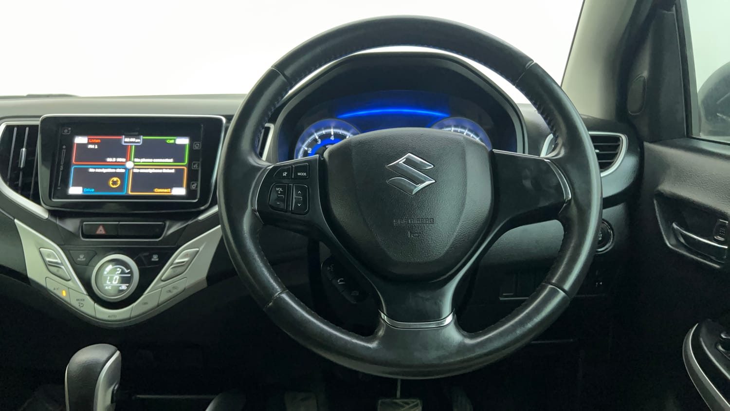 Used 2018 Maruti Suzuki Baleno Alpha 1.2 AT Petrol Automatic interior STEERING VIEW