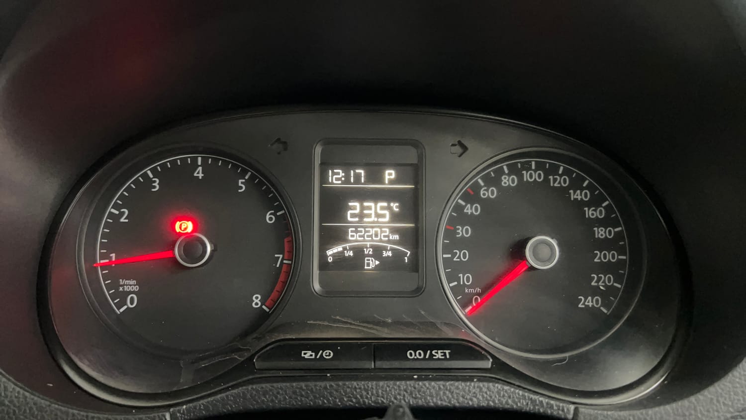 Used 2016 Volkswagen Polo GT TSI Petrol Automatic interior CLUSTERMETER VIEW