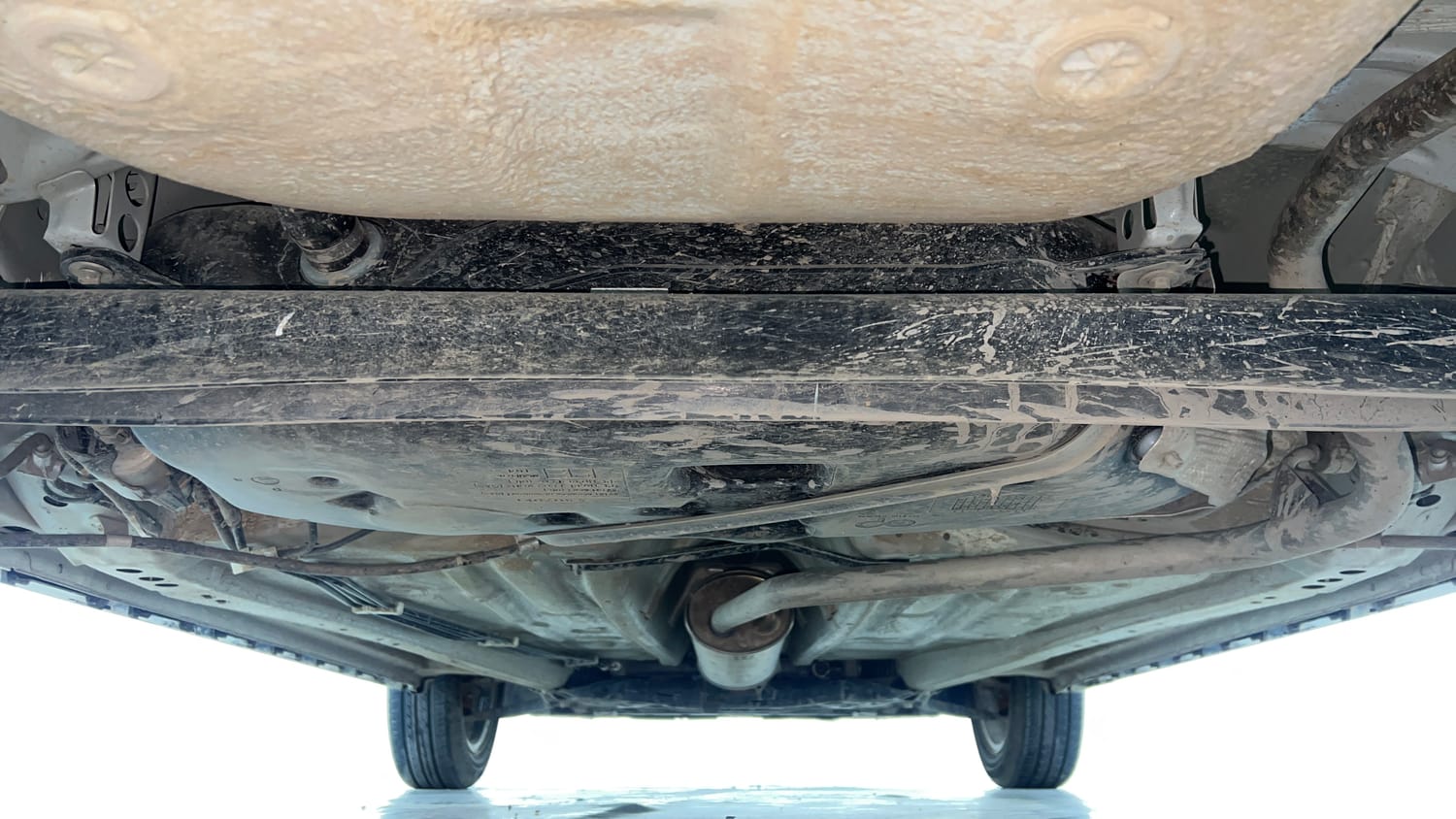 Used 2025 Maruti Suzuki Ignis Alpha 1.2 AMT Petrol Automatic extra REAR UNDERBODY VIEW (TAKEN FROM REAR)