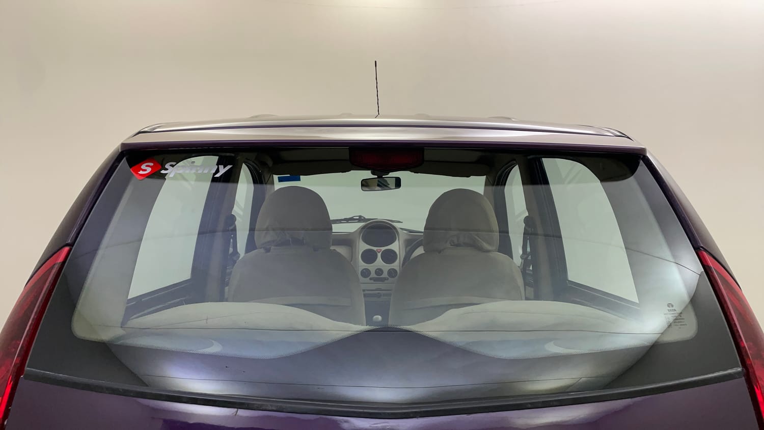 Used 2015 Tata Nano Twist XT Petrol Manual exterior BACK WINDSHIELD VIEW