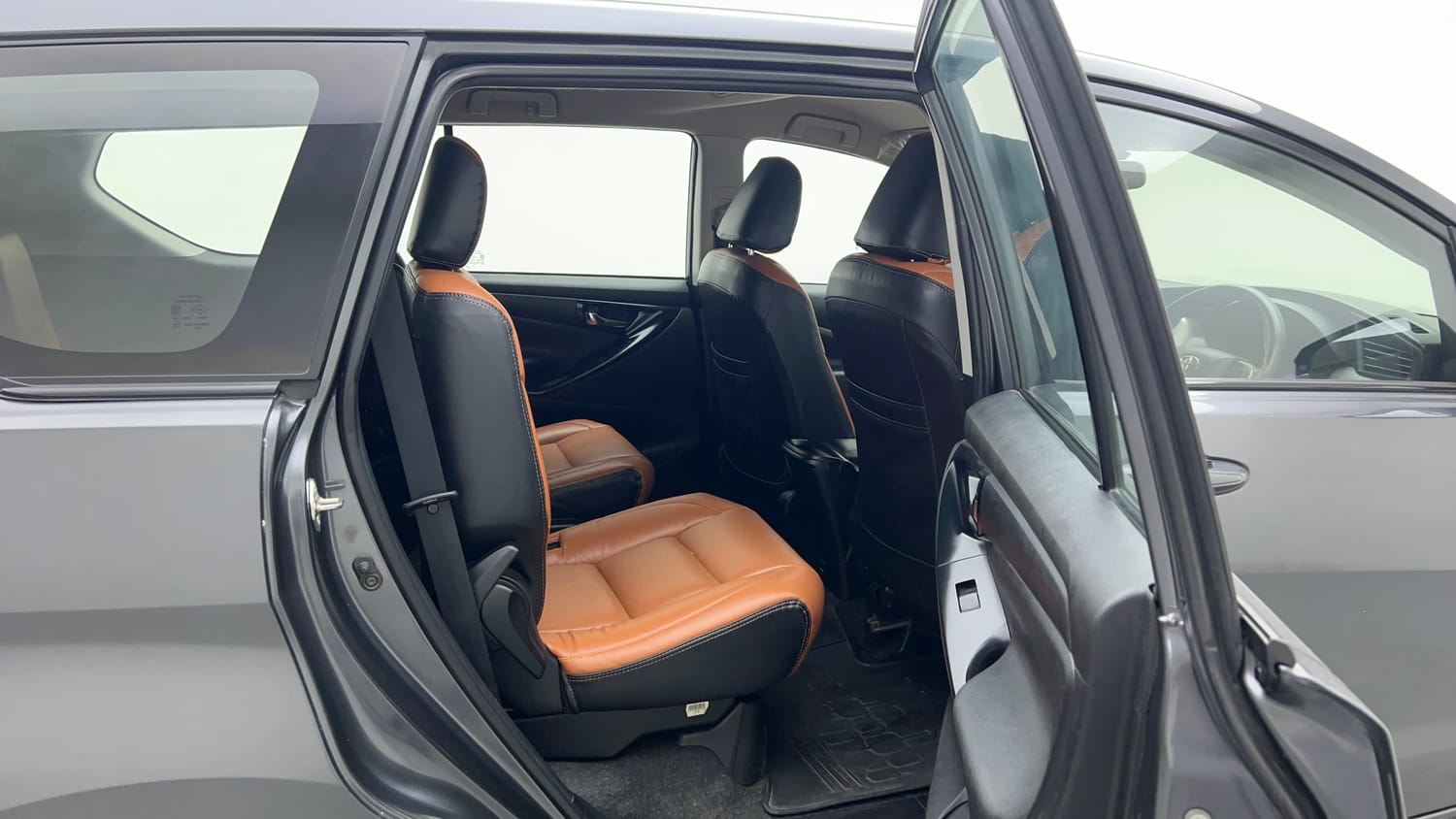 Used 2022 Toyota Innova Crysta GX 2.7 AT 7 STR Petrol Automatic interior RIGHT SIDE REAR DOOR CABIN VIEW